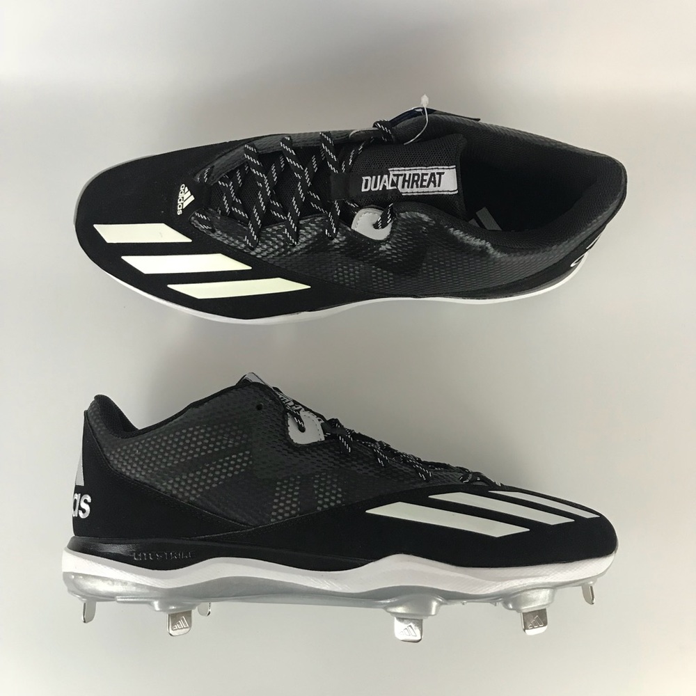 New adidas dual threat 2 mens baseball cleats 11.5